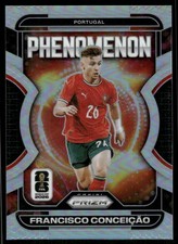 2026 Panini Prizm FIFA World Cup #6 Francisco Conceicao Phenomenon Silver Prizm