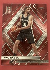 Pau Gasol 2017-18 Panini Spectra #82 - RED Prizm #'d 6/75 - SPURS / LAKERS