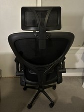 Ergonomic Mesh Office Chair with Adjustable Lumbar Support with Headrest Armrest
