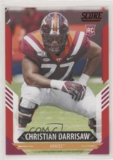 2021 Score Rookies Red Christian Darrisaw #369 2xd