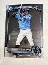 2025 Bowman #BCP-19 Fabian Lopez Chrome Prospects