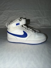 Nike Court Borough Mid 2 Size 1y White Blue