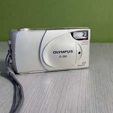 OLYMPUS CAMEDIA D-380 SILVER 2.0MP DIGITAL CAMERA C2-3 6 