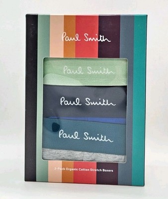Paul Smith Trunks Set of Three Pack Size M New Authentic JL025011