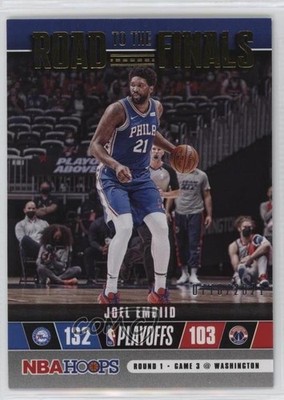 2021 Panini NBA Hoops Road to the Finals First Round /2021 Joel Embiid #25 1d4