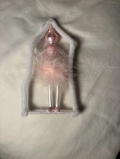 Di Carlini Carnival Lady Ornament Hand Blown Glass Italy