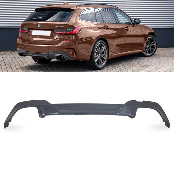 Heckdiffusor Sport Grau Hochglanz Passt FüR BMW 3Er G20 G21 M340I Mit M-Paket-image