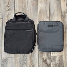 Briggs  Riley BB107-4 Laptop Computer Briefcase Travel Bag Backpack Read