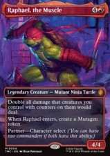 Raphael, the Muscle - Commander: Teenage Mutant Ninja Turtles (Mythic) [TMC-4]