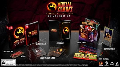 Mortal Kombat Legacy Kollection Deluxe Edition Nintendo Switch Game New UNOPENED