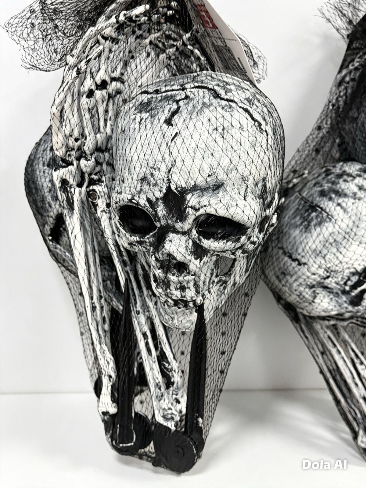 Realistic Skeleton Stakes Halloween Decoration Skull Hands Outdoor Lawn Prop 2