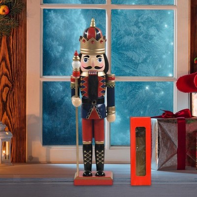 Nussknacker Figur Weihnachten Nussknacker Soldat Höhe 15 cm traditionell
