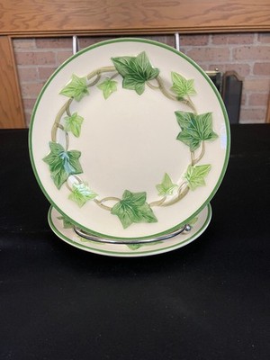 Ivy (American) by Franciscan - Two Vintage Bread Plates