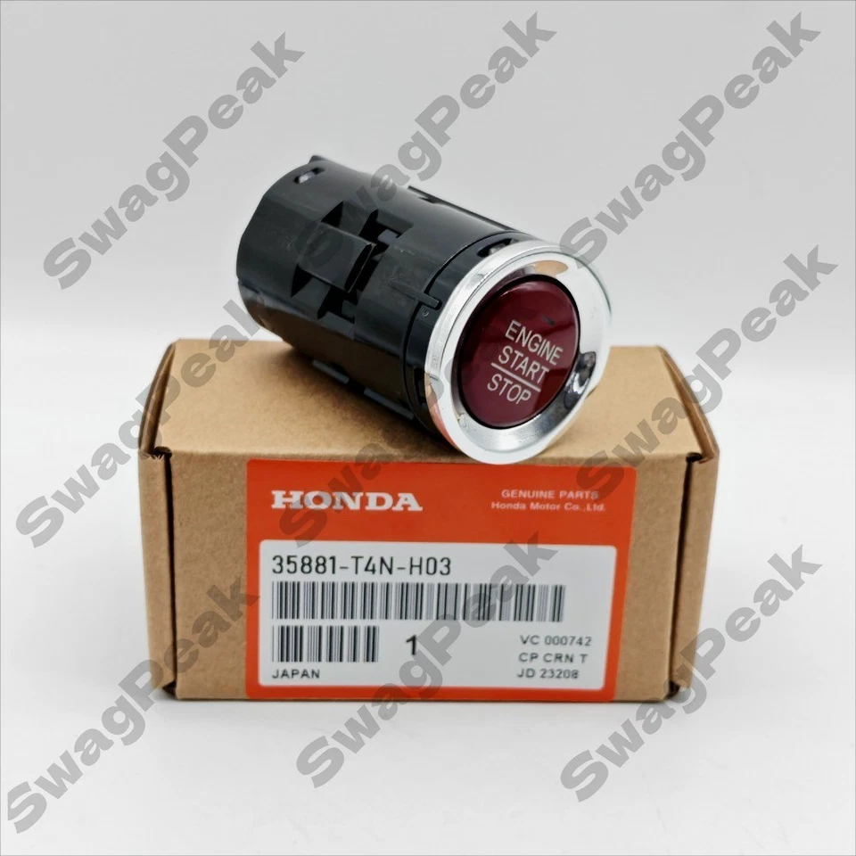 Conjunto de interruptor de motor original do fabricante #35881-T4N-H03 para 2017-2018 Honda HR-V 1.8L - Imagem 2 de 4