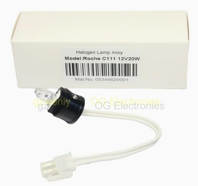 Roche C111 12V20W replace lamp 05344620001 Biochemical analyzer light