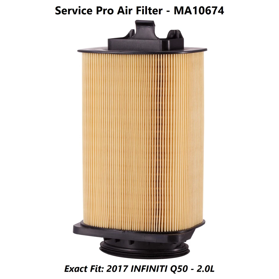 2017 INFINITI Q50 2.0L Complete Cabin, Air & Oil Filter Kit (0W-40) - Image 4 of 4