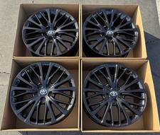 18 Toyota Camry Gloss Black Wheels Rims Factory Oem 18 Toyota Camry Gloss Black Wheels Rims Factory Oem