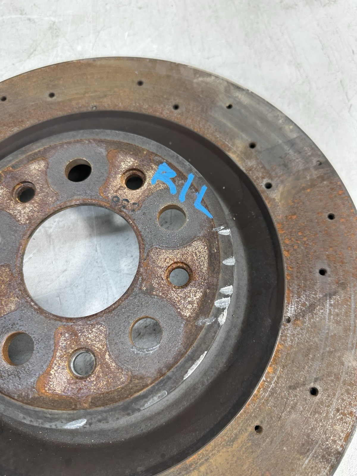 14-24 Maserati Ghibli Q4 Rear Left Driver Side Brake Rotor Disc Oem