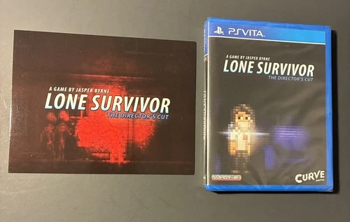 Lone Survivor The Director's Cut + Advertisement Card PlayStation Vita Sealed