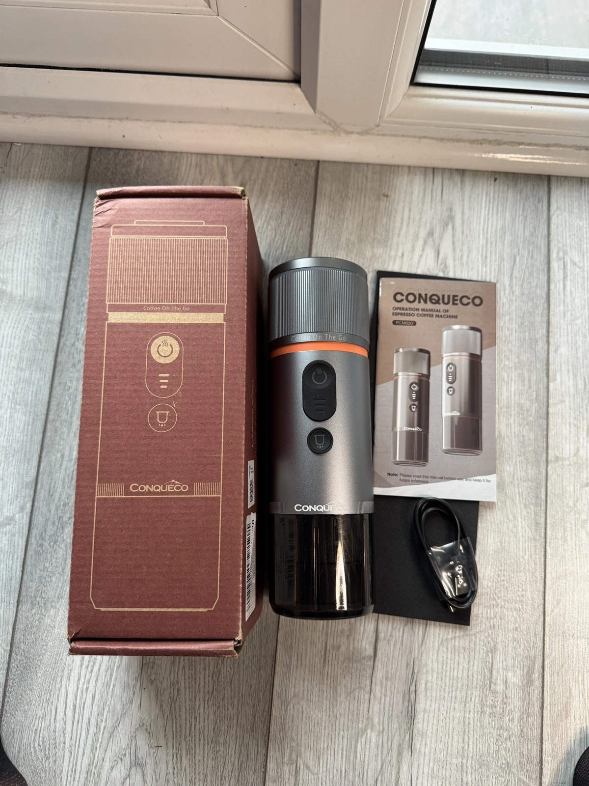 CONQUECO Portable Espresso Machine 12v Car Coffee Maker Espresso PARTS