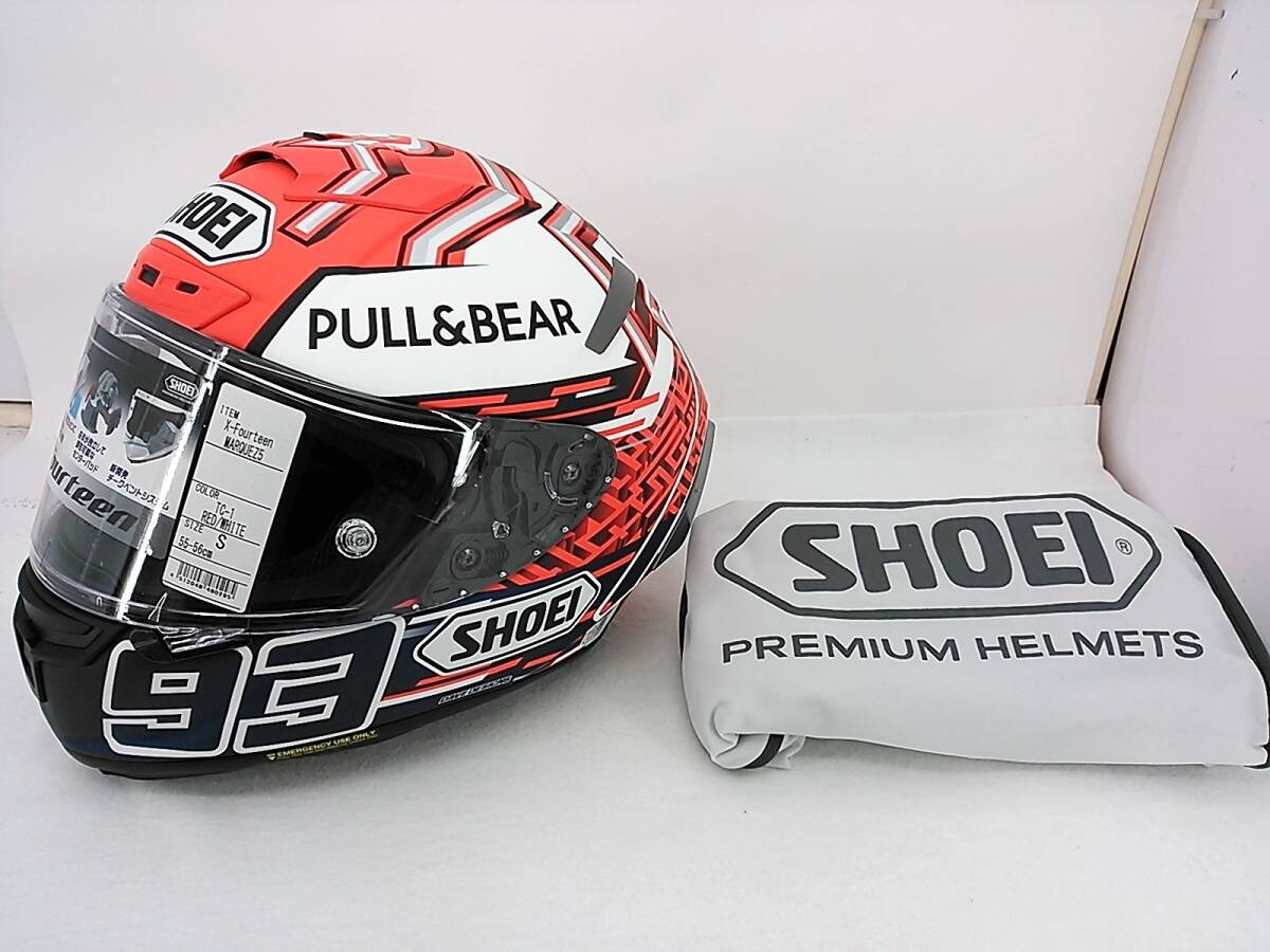 SHOEI X-Fourteen MARQUEZ5 XXLマルケス　X-14 SHOEI X-Fourteen X-14 MARQUEZ5 S Size 55-56cm Original Box Full
