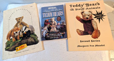 3 Vtg Books -Steiff Collection 1994 Catalog-Teddys  Steiff Animals-Price Guide