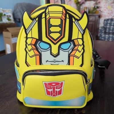 Loungefly Mini Backpack - Exclusive Transformers Bumblebee!