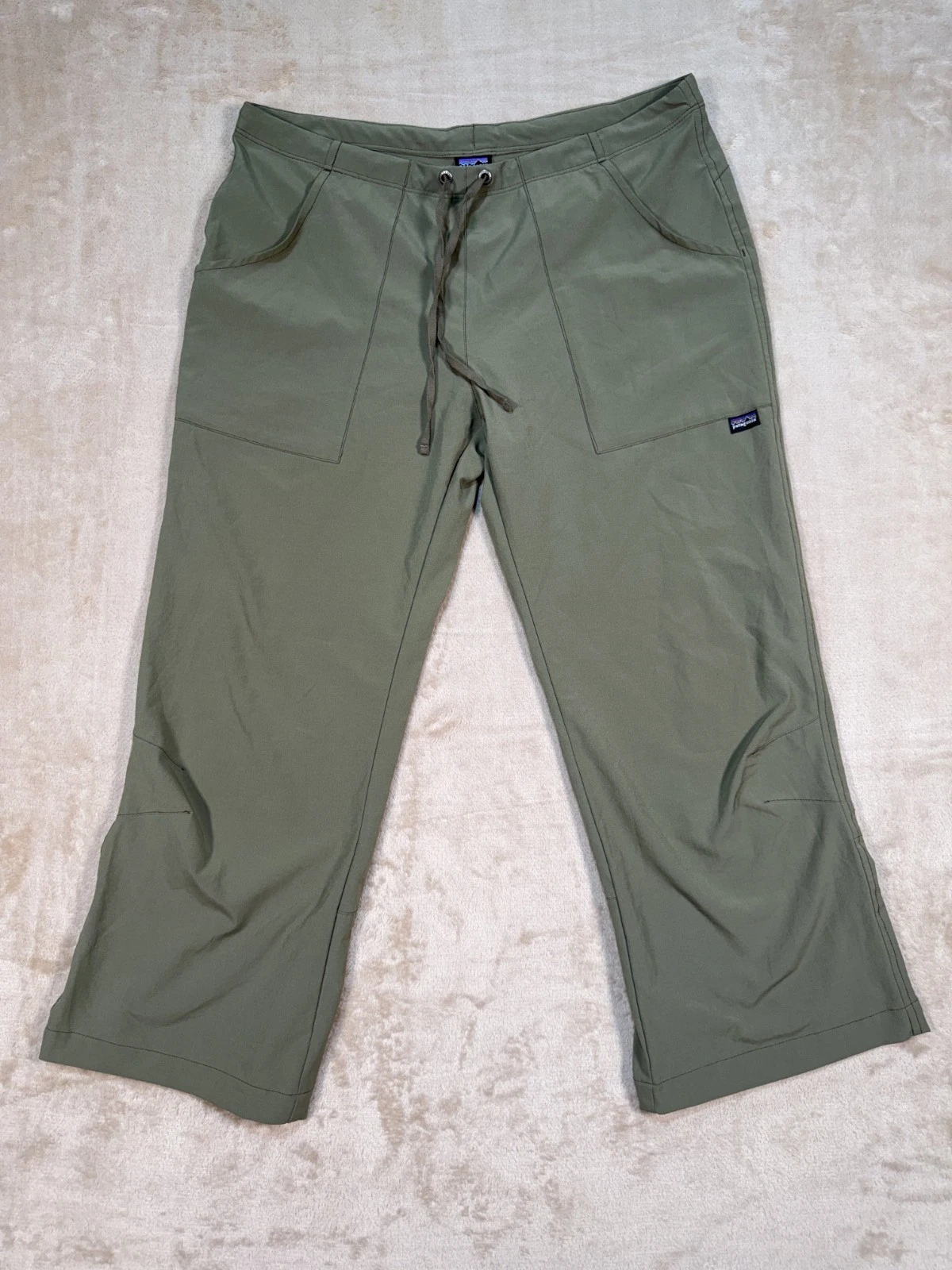 Patagonia Womens Green Capri Crop Pants Size 4 STY21220