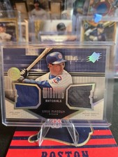 2004 SPx - Winning Materials Greg Maddux #WM-GM (MEM)
