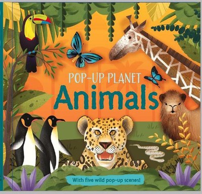 Pop-Up Planet: Animals by Dragan Kordic Hardcover Book