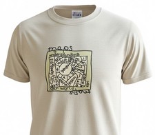 Camiseta ESRI GIS Mapas Geografía Gráfica Adulto Mediana Jerzees Bronceado Arena