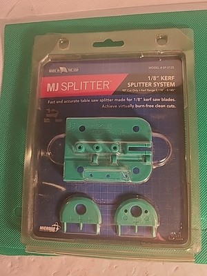 Microjig Splitter 1/8In Green Model#SP-0125.  NOS