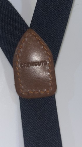 J Crew Boys Crewcuts Suspenders Size Small Navy - Picture 3 of 4