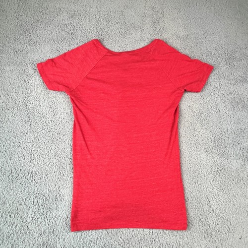 Chicago Blackhawks Shirt Womens XL Red NHL Hockey Reebok Tee T-Shirt Poly Cotton - Picture 2 of 7