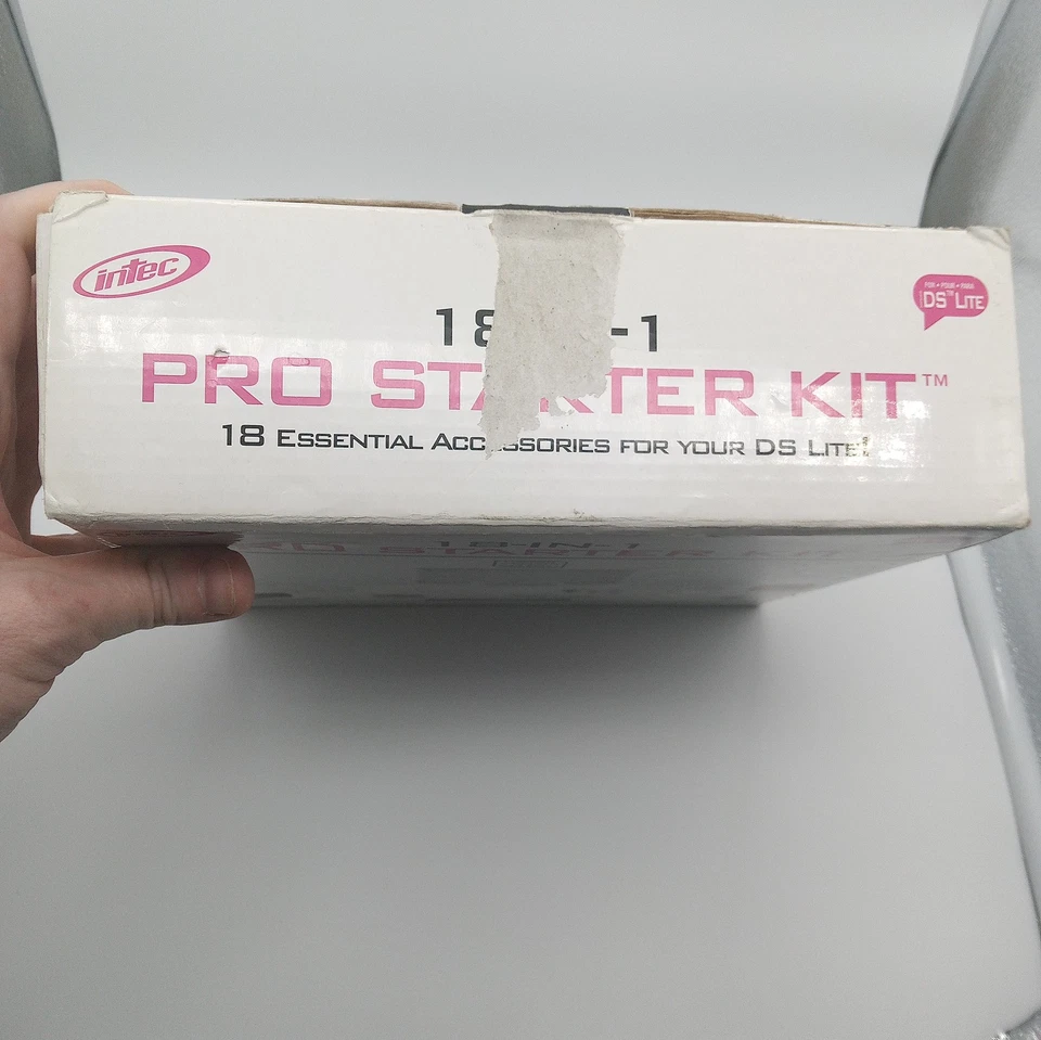 Kit de inicio Intec Nintendo DS Lite 18 en 1 artículos faltantes LEER Foto 3 de 4