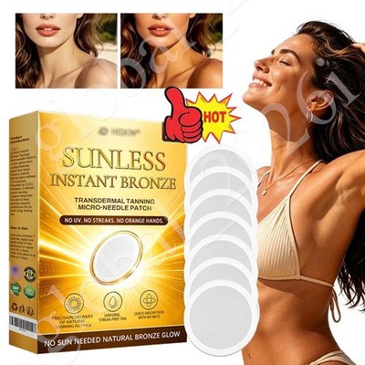Sunless Natural Glow Tanning Microdarts Patch Transdermal Self Tanning Patch US