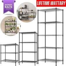 3 4 5 Tier Garden Storage Shelves Garage Shelving Greenhouse Shelf Shed Racking