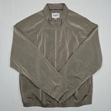 Goodfellow  Co Windbreaker Jacket Men's L Gray Lightweight Water Resistant NWT