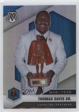 2021 Panini Mosaic Man of the Year Silver Prizm Thomas Davis Sr #268 0i7z