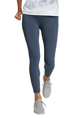 Eddie Bauer Damen Leggings Hose Movement High Rise 7/8 Länge, Petrolblau, XS/32