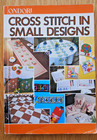 ONDORI Paperback Book - CROSS STITCH IN SMALL DESIGNS - lots of choices