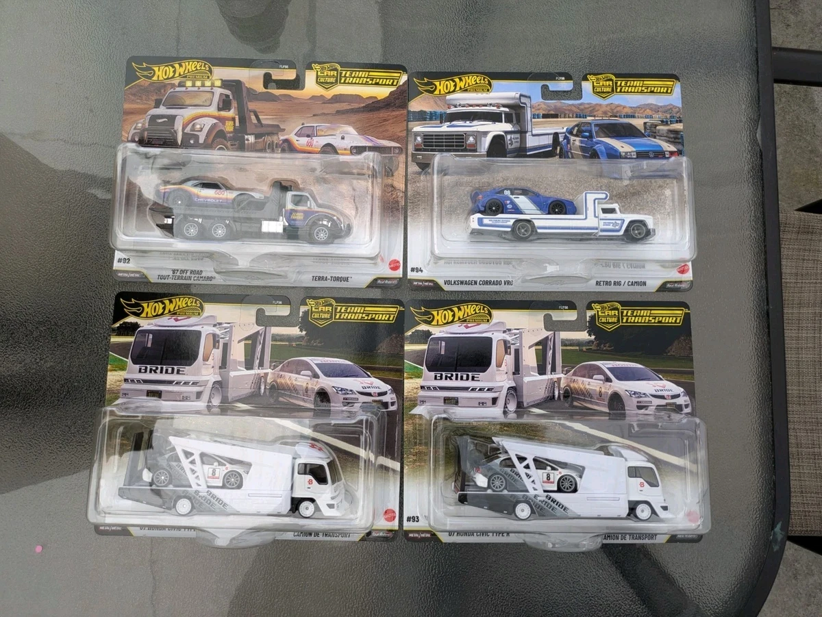 Preços baixos em Hot Wheels Team Transport Carros em metal fundido