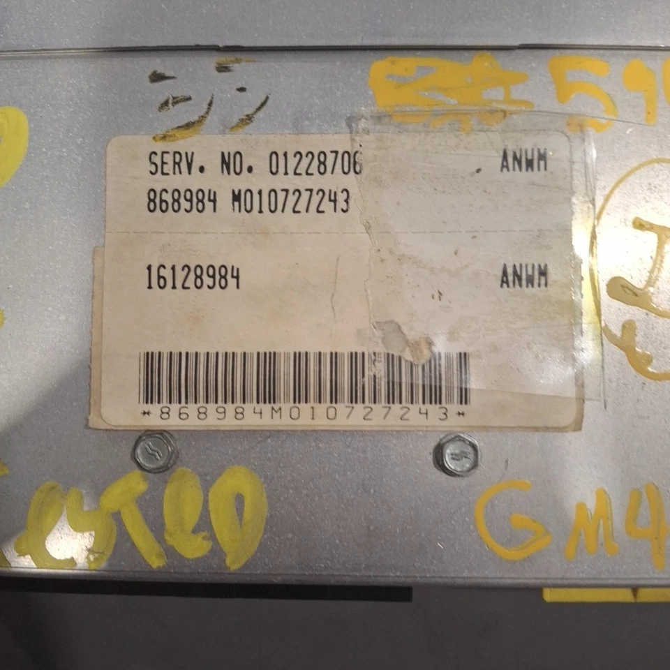 Oldsmobile Achieva Grand Am 1992-1993 ECU/ECM 01228706 Foto 2 de 4