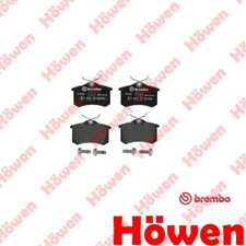 Fits Renault Megane Scenic Clio Nissan Note Citroen C3 Brake Pads Set Rear Howen