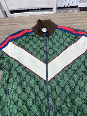 Gucci Monogram Track Jacket | eBay Gucci Monogram Track Jacket | eBay