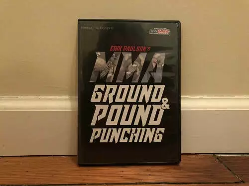 MMA GROUND & POUND PUNCHING DVD takedowns shooting takedowns bjj grappling nhb 
