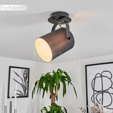 Salon Sypialnia Pokój Lampa Obrotowa Korytarz Reflektor Tkanina / Czarna Lampa sufitowa