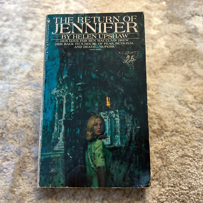 The Return Of Jennifer Gothic Romance Paperback Book by Helen Upshaw Bantam 1970