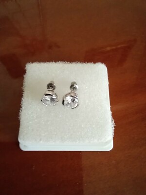 Elegante Damen Ohrringe mit Zirkonia
