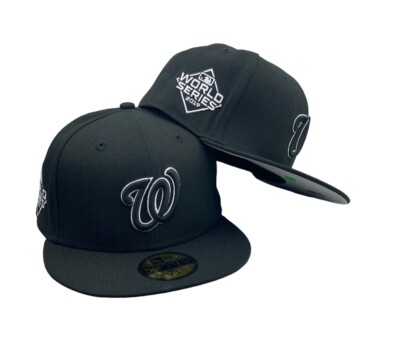 Washington Nationals 2019 World Series black New Era 59 fifty